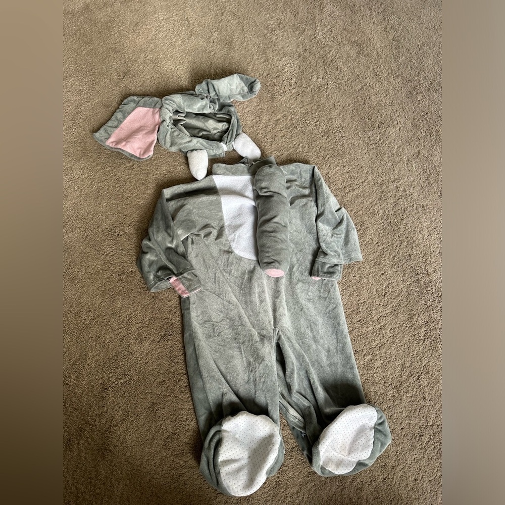 Toddler elephant dress up costume 12-18 mths